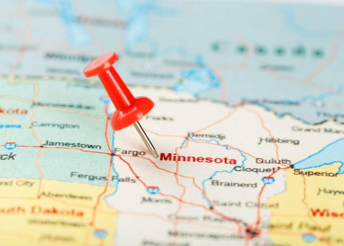 Minnesota kaart
