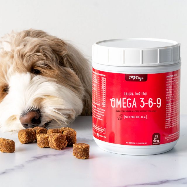 Omega 3-6-9 voor hondenvaders